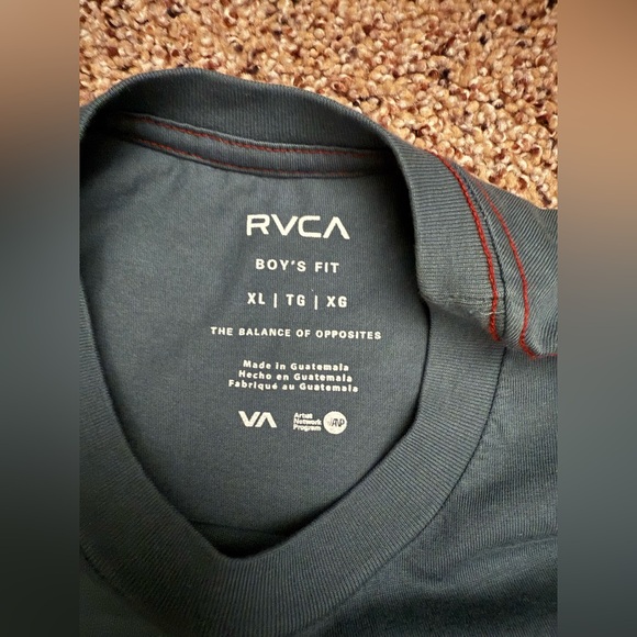 RVCA Boys Shirt NWT - Picture 2 of 4